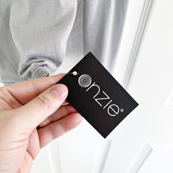 Onzie Drapey V Back in Sand - Picture 4 of 7